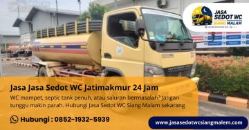 Jasa Jasa Sedot WC Jatimakmur 24 Jam