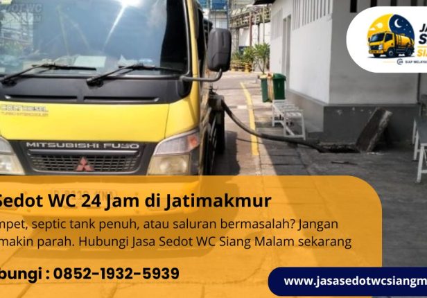 Jasa Sedot WC 24 Jam di Jatimakmur