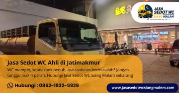 Jasa Sedot WC Ahli di Jatimakmur