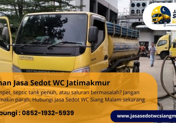 Layanan Jasa Sedot WC Jatimakmur